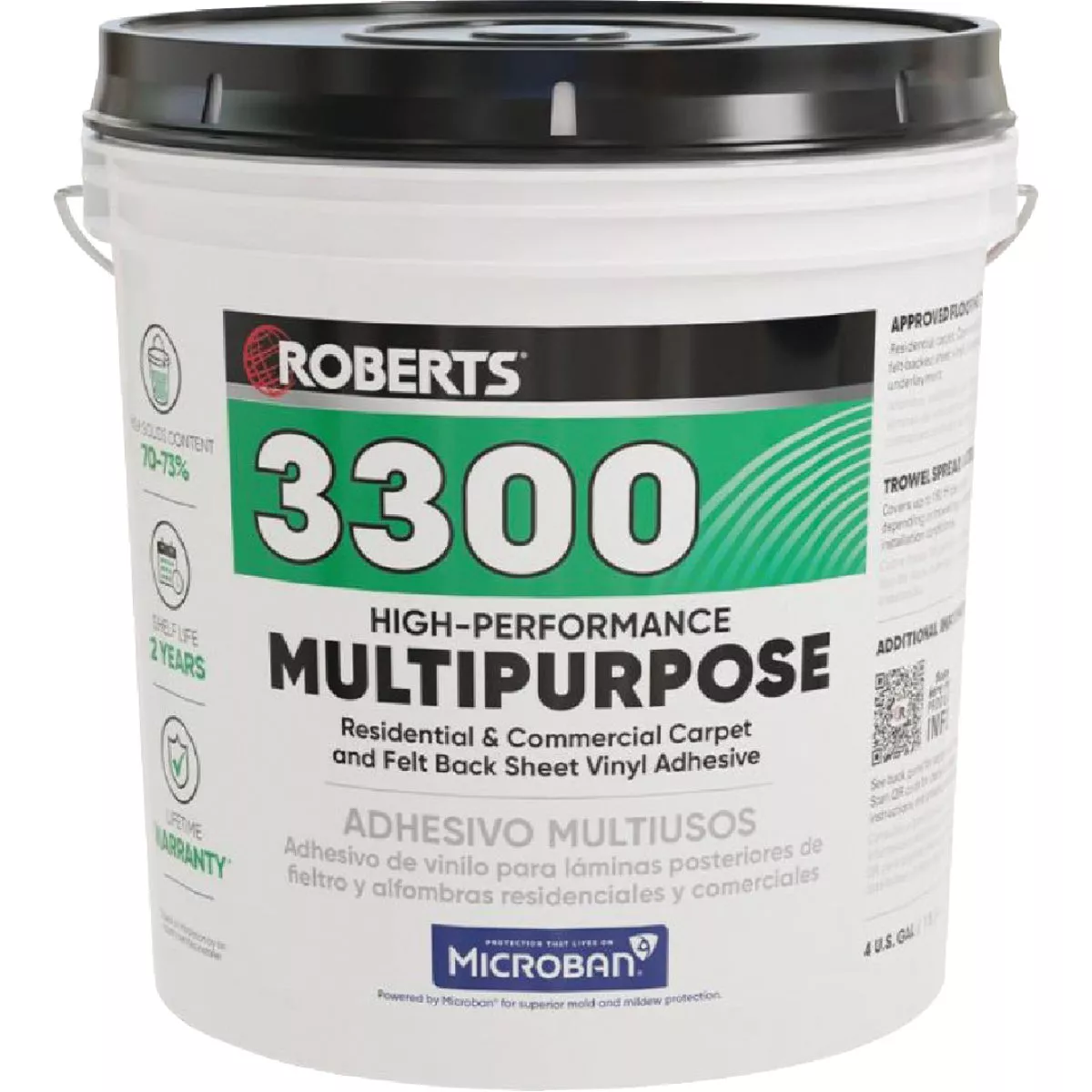 Roberts 3300 4 Gal. MultiPurpose Floor Adhesive Do it Best