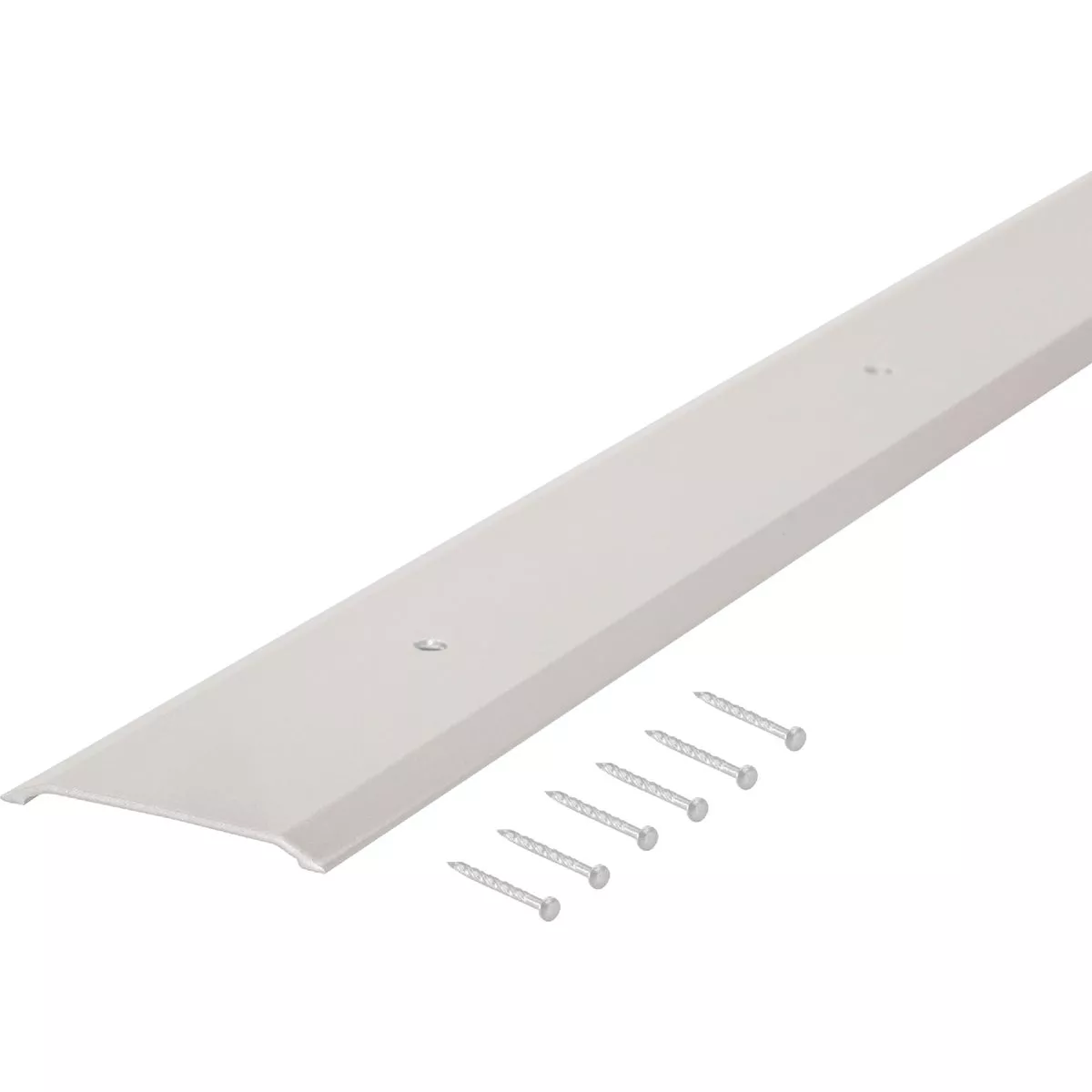 M-D Building Products 1-3/4 In. x 1/8 In. x 36 In. Silver Aluminum Flat-profile Threshold for Interior Doorways - photo 4