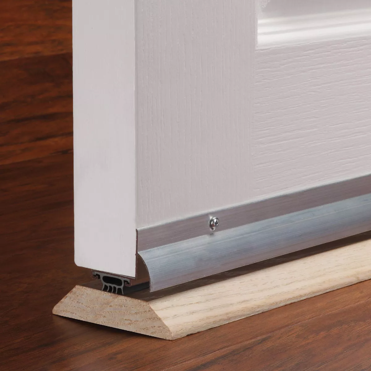 M-D Building Products 1.75 In. W. x 1.625 In. H. x 36 In. L. Aluminum Silver Door Bottom - photo 6