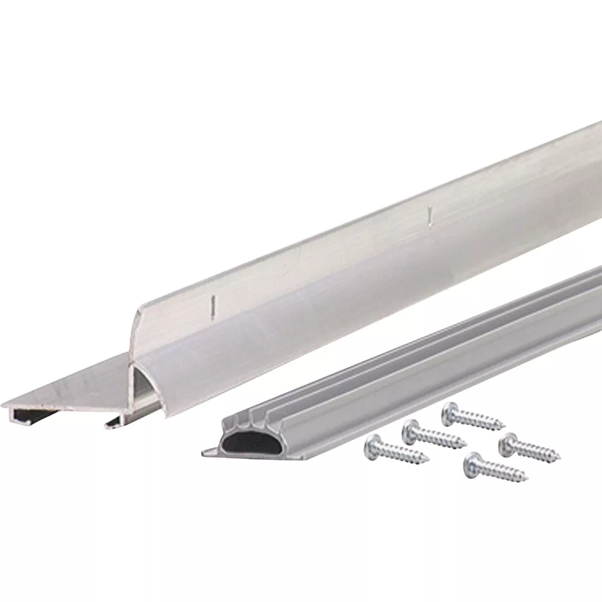 M-D Building Products 1.75 In. W. x 1.625 In. H. x 36 In. L. Aluminum Silver Door Bottom - photo 4