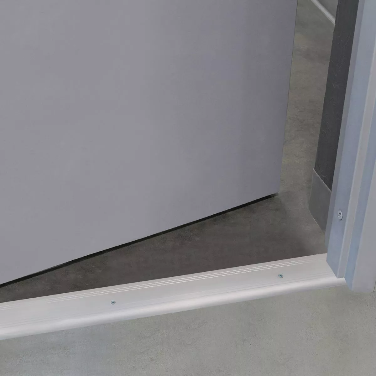 M-D Building Products 3-1/2 In. x 5/8 In. x 36 In. Silver Aluminum Commercial Dome Top Low-Profile Threshold - photo 6