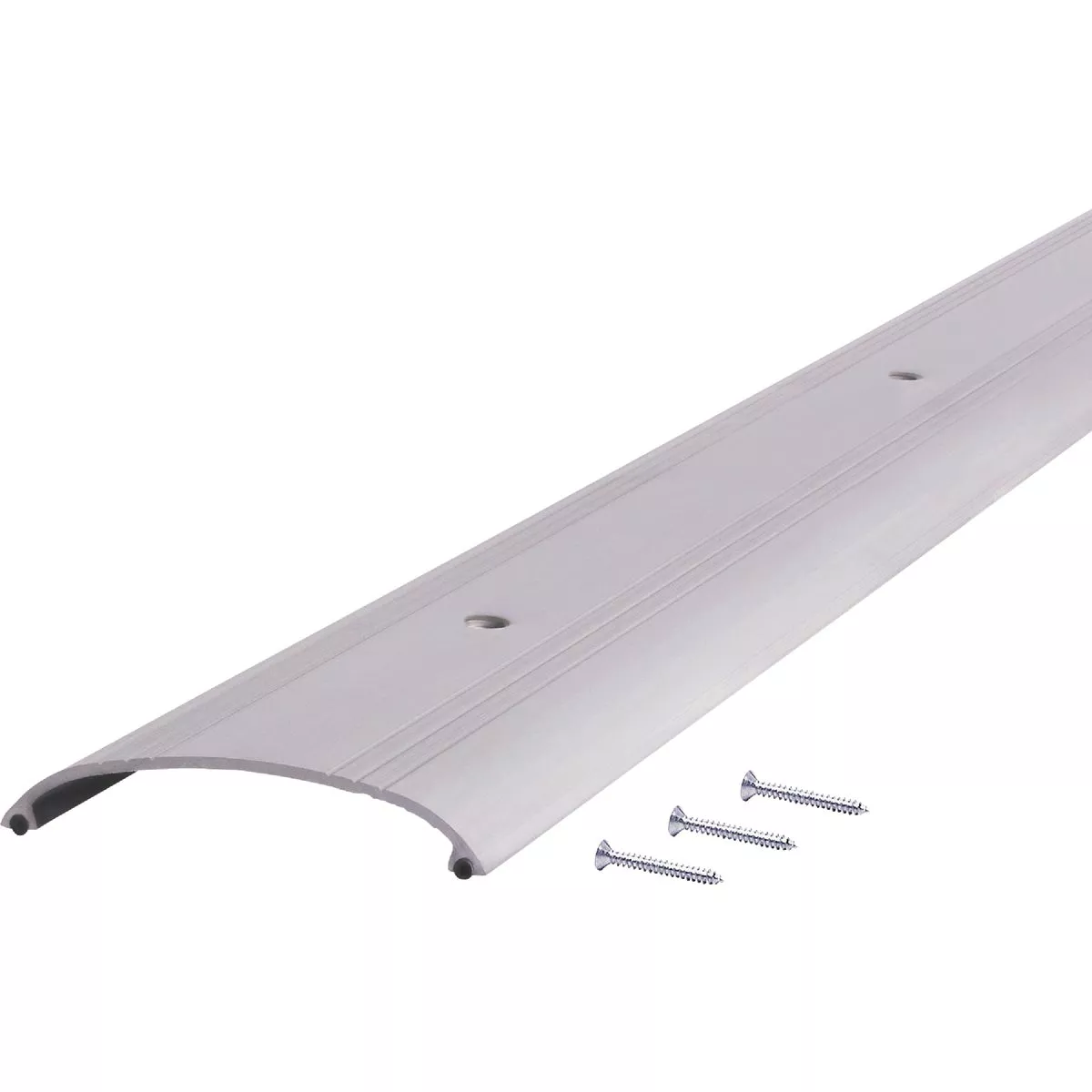 M-D Building Products 3-1/2 In. x 5/8 In. x 36 In. Silver Aluminum Commercial Dome Top Low-Profile Threshold - photo 4