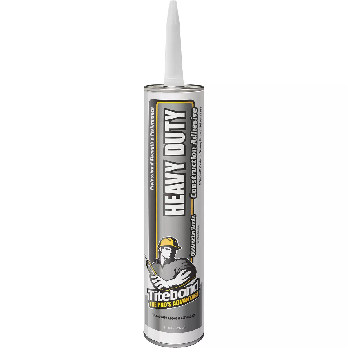 Titebond 10 Oz. Contractor Grade Heavy Duty Construction Adhesive