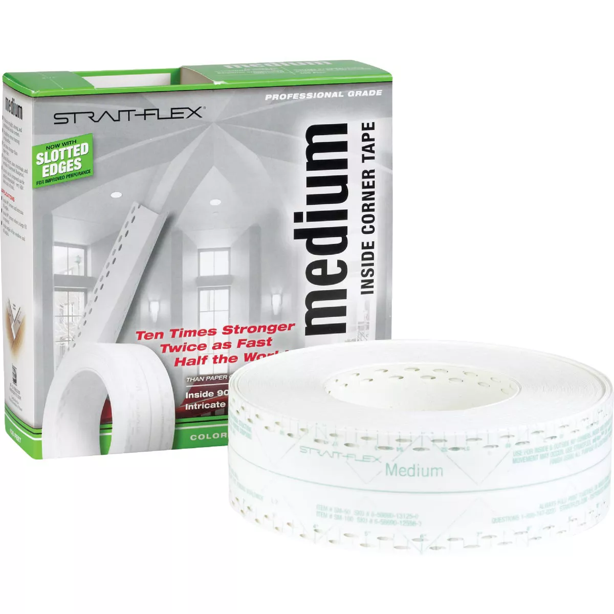 ClarkDietrich/Strait-Flex 2-1/4 In. x 100 Ft. Medium Corner Drywall Tape