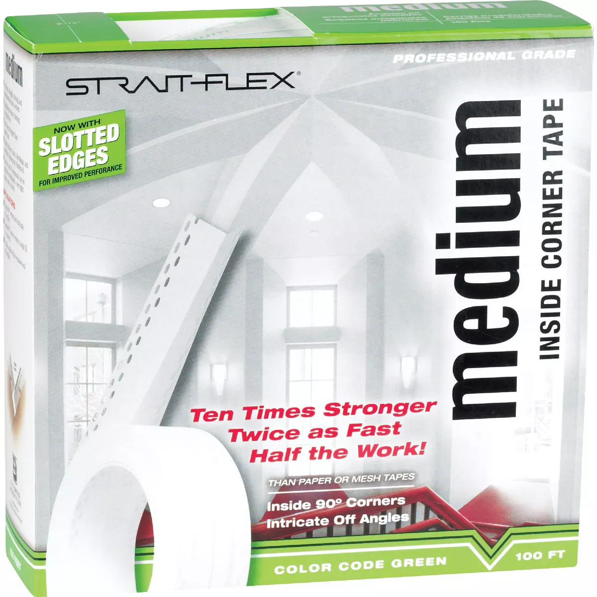 ClarkDietrich/Strait-Flex 2-1/4 In. x 100 Ft. Medium Corner Drywall Tape - photo 2