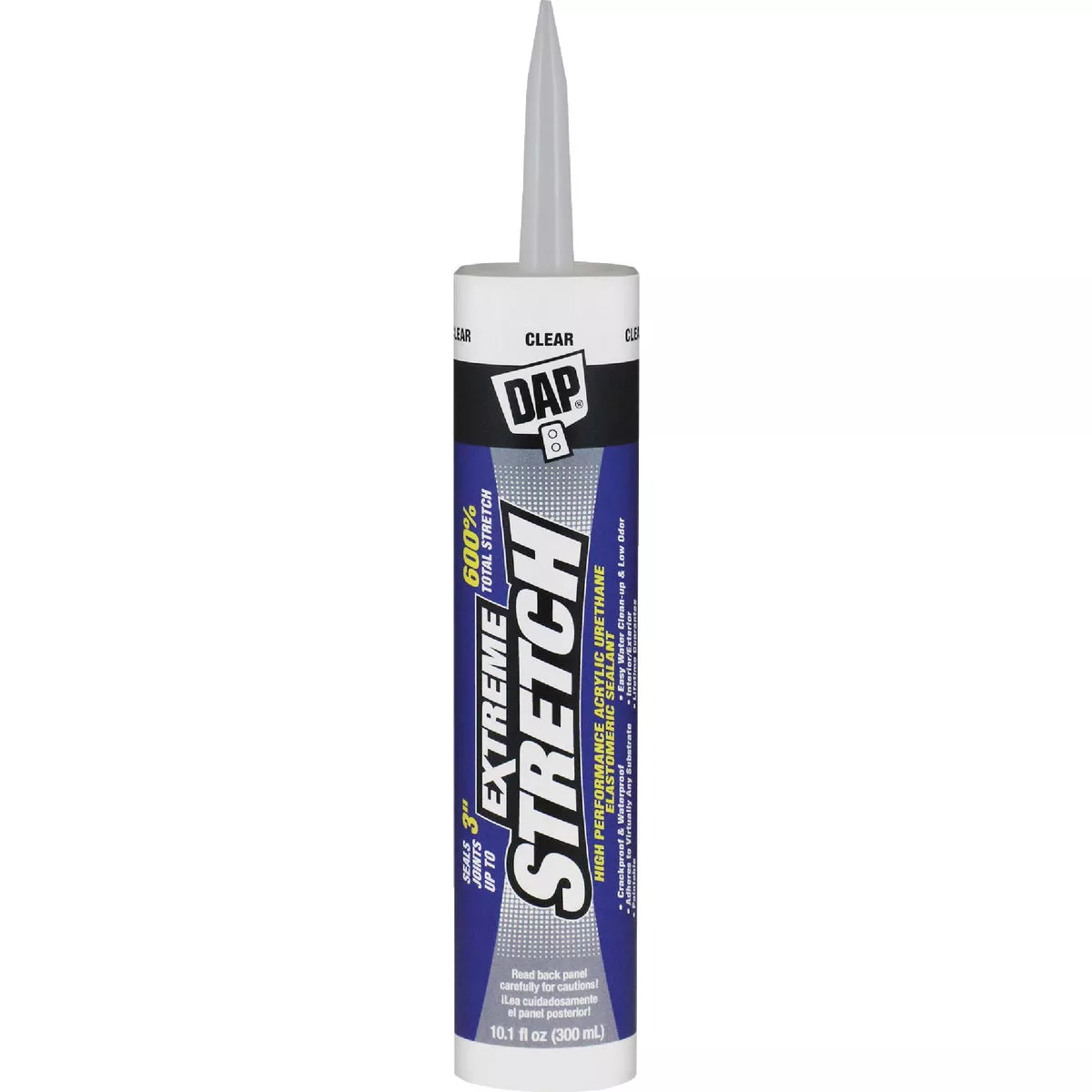 Dap Extreme Stretch 10.1 Oz. Clear Acrylic Urethane Premium Elastomeric Sealant