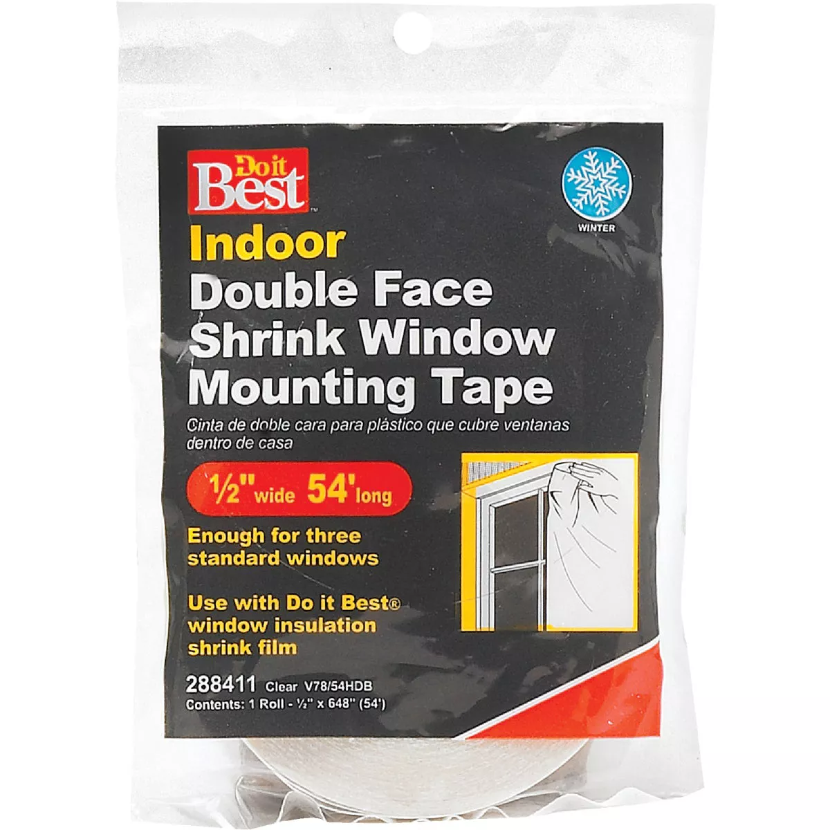 Do it 1/2 In. x 54 Ft. Indoor Window Film Tape - photo 2