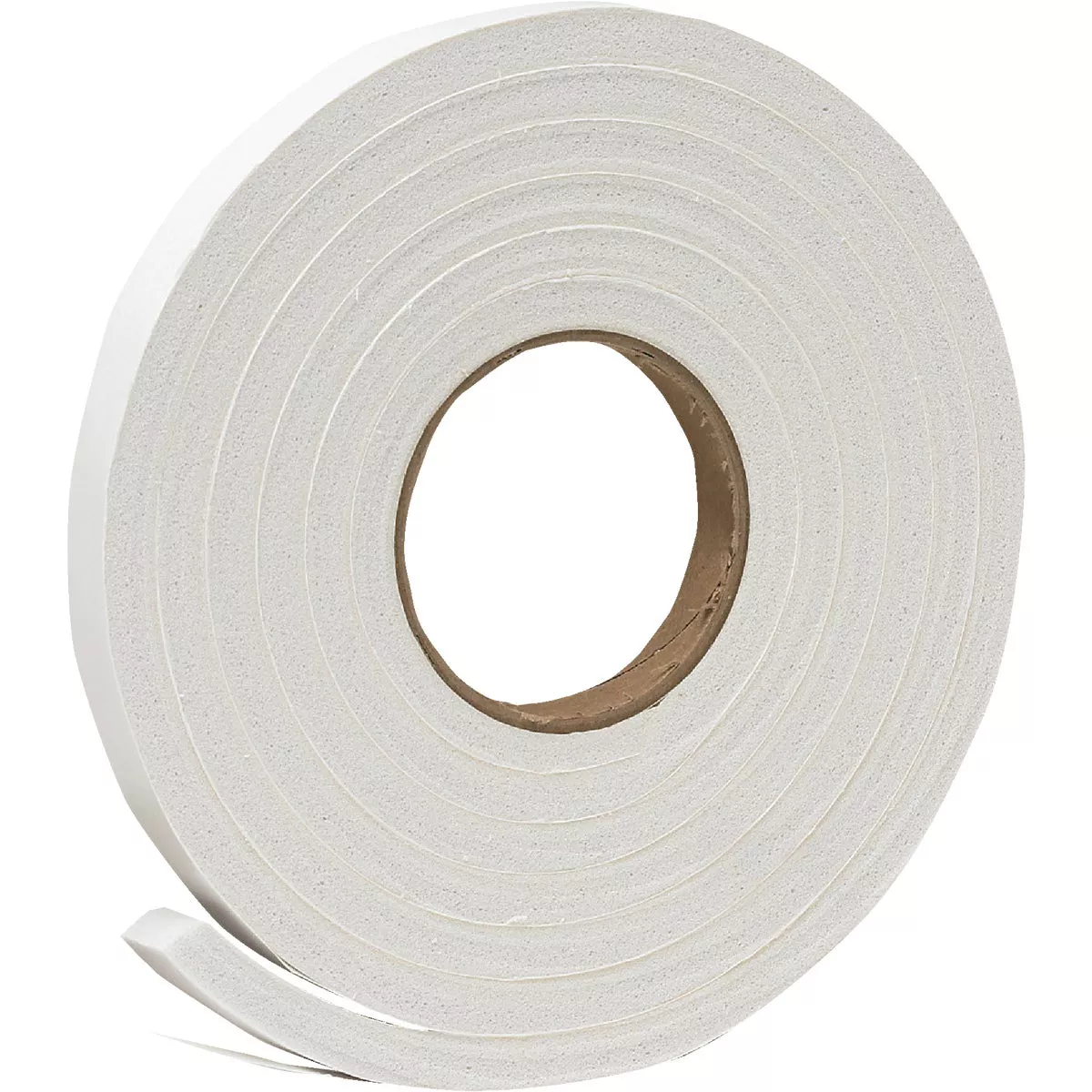 Do it Best 3/4 In. W x 7/16 In. T x 10 Ft. L White Rubber Foam Weatherstrip Tape - photo 3
