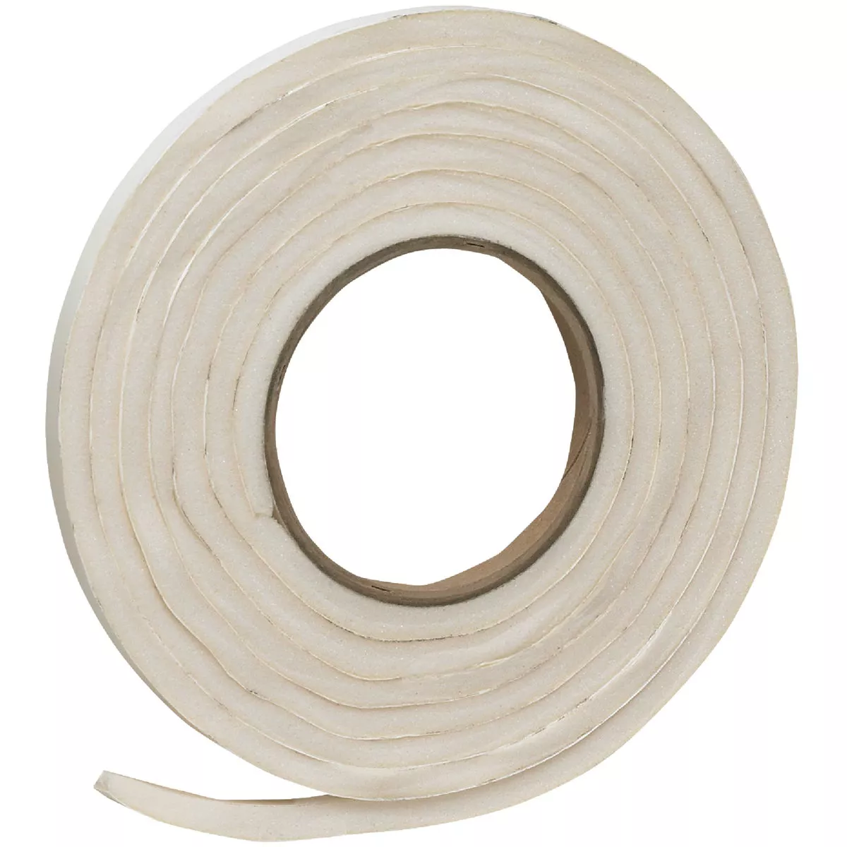 Do it Best 3/8 In. W x 5/16 In. T x 10 Ft. L White Rubber Foam Weatherstrip Tape - photo 3
