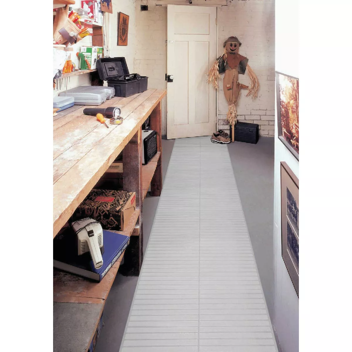 Multy Home 27 In. x 100 Ft. Clear Low Pile Carpet Protector - photo 4
