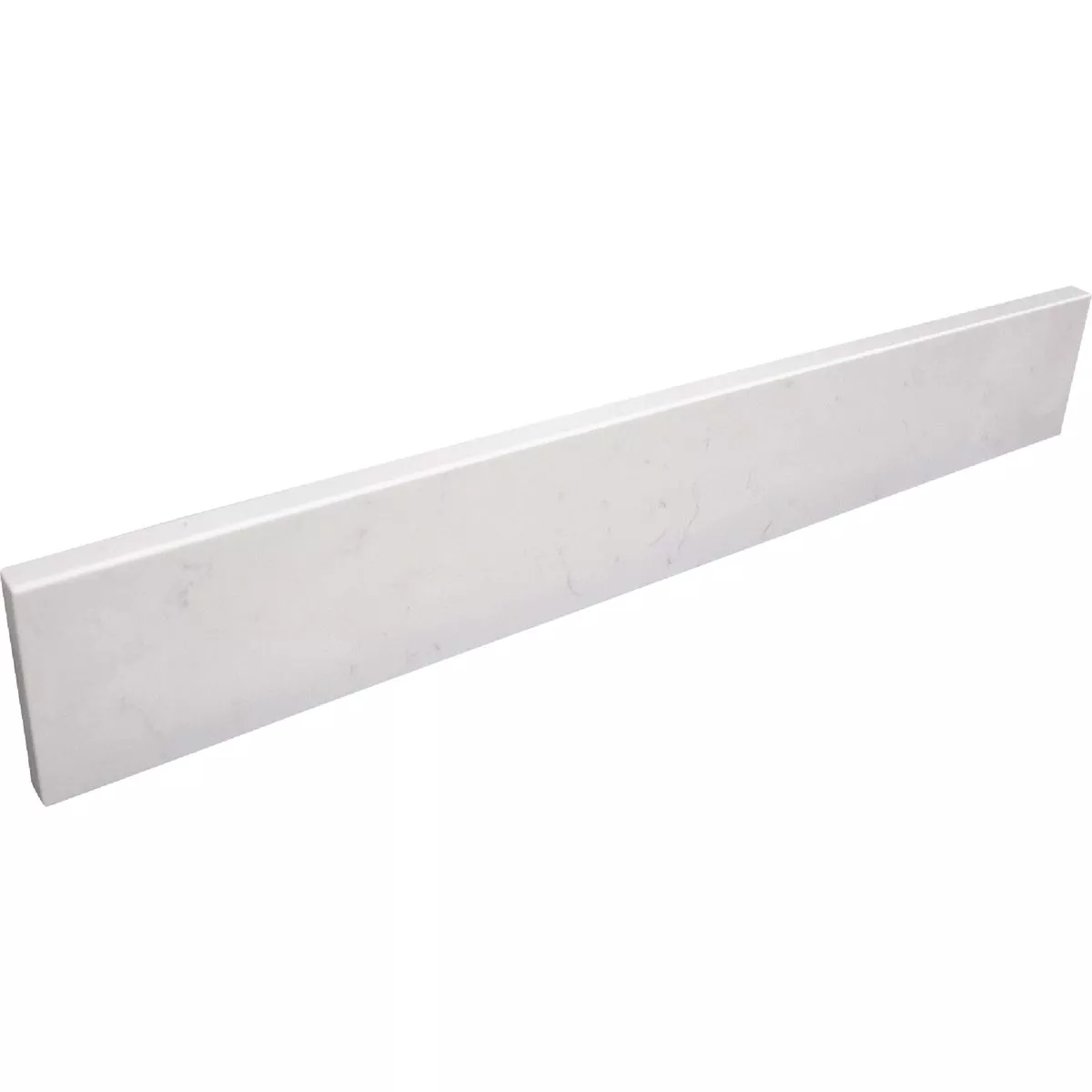 Bertch Oasis 22 In. x 22.5 In. Jasmine White Veined Quartz Vanity Top with Rectangular Bowl - photo 2