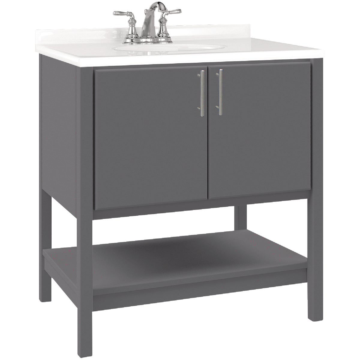 Bertch Essence 30 In. W x 34-1/2 In. H x 21 In. D Graphite Furniture ...