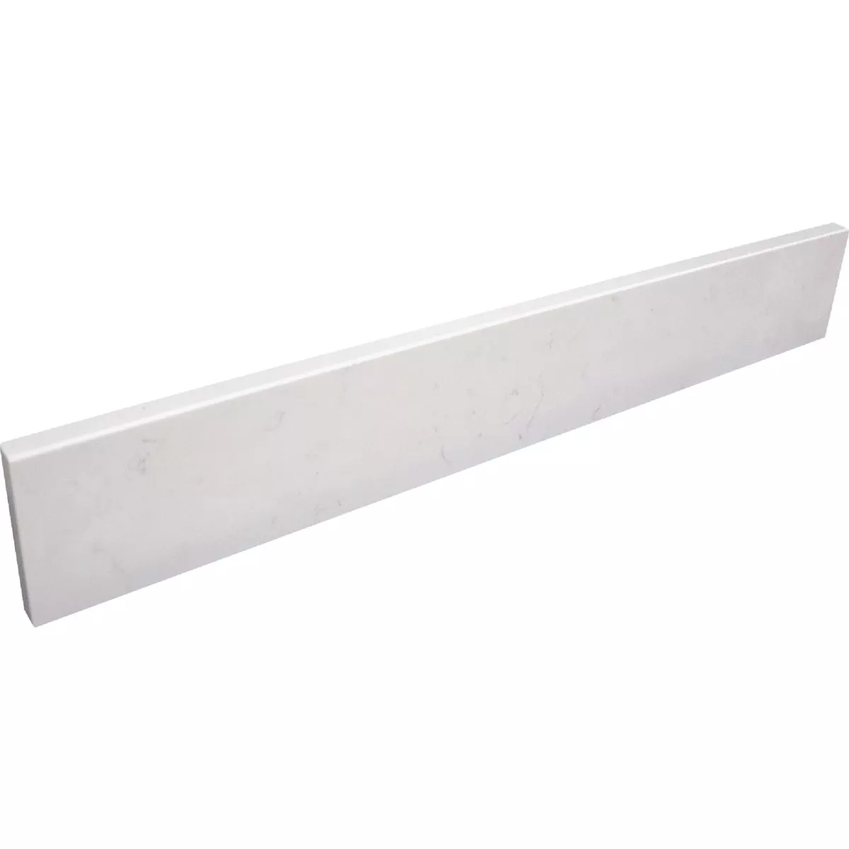 Bertch Oasis 49 In. x 22.5 In. Jasmine White Veined Quartz Vanity Top with Rectangular Bowl - photo 2