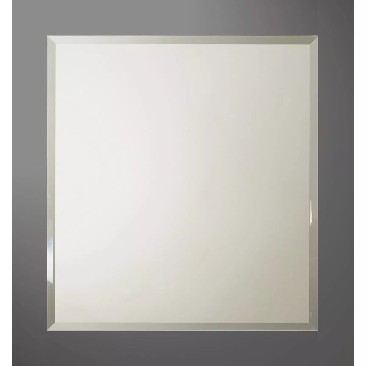 Bertch Graphite 28 In. W x 30 In. H Framed Vanity Mirror | True Value ...