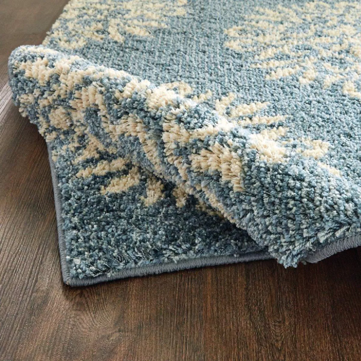 Mohawk Home Exploded Medallions Blue 2 Ft. x 8 Ft. Runner Rug - photo 2