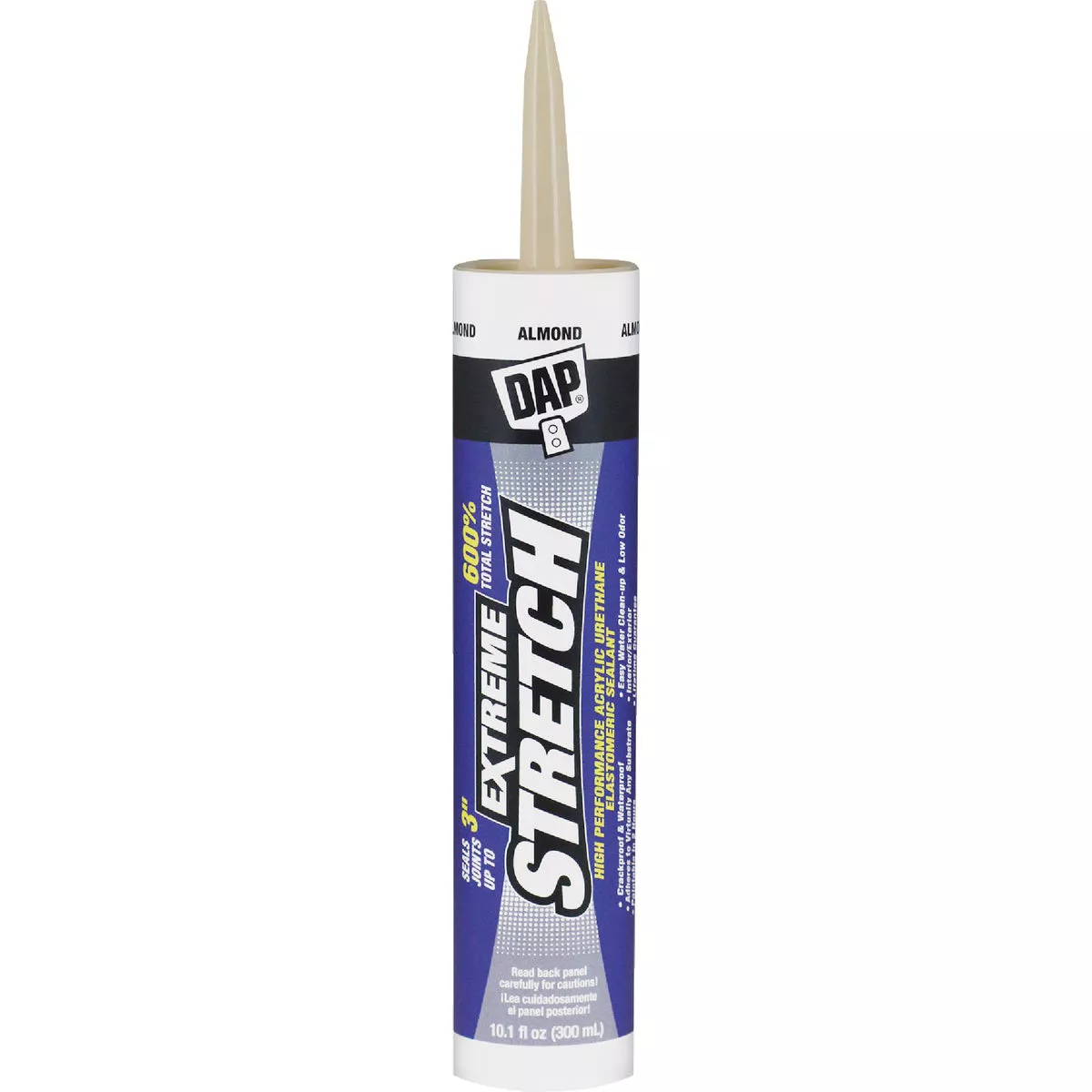 Dap Extreme Stretch 10.1 Oz. Almond Acrylic Urethane Premium Elastomeric Sealant