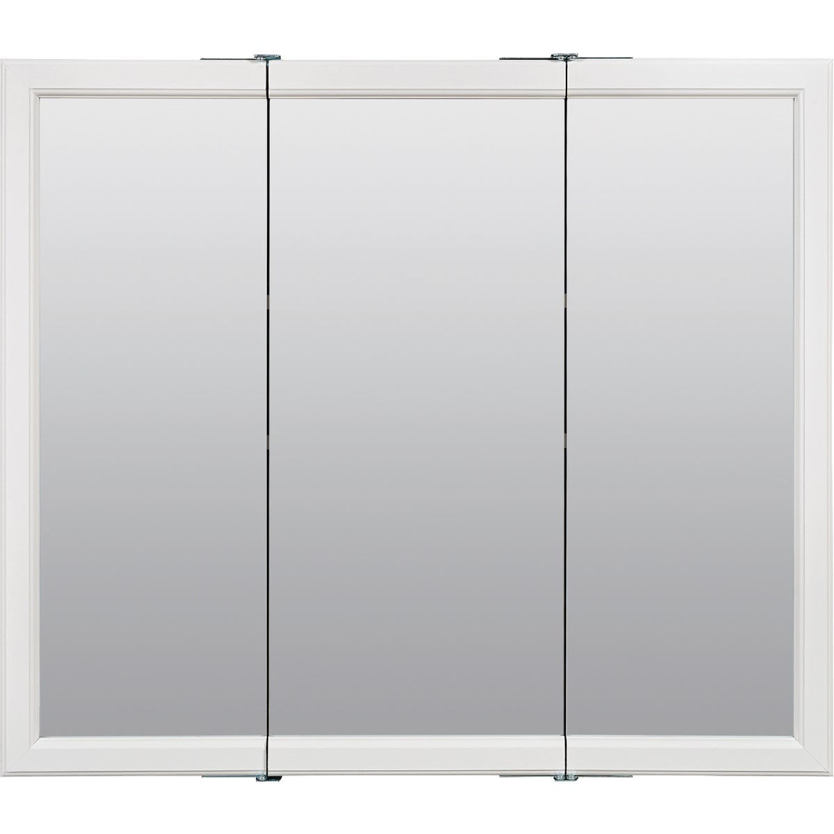 Zenith Zenna Home White 29.63 in W x 25.75 in H x 4.5 in D Tri
