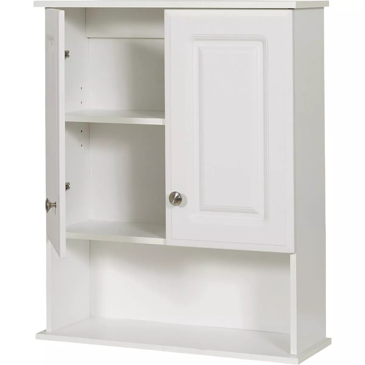 Zenith Zenna Home White 23 In. W x 8-1/4 In. D x 28 In. H Wall Bath Cabinet - photo 2