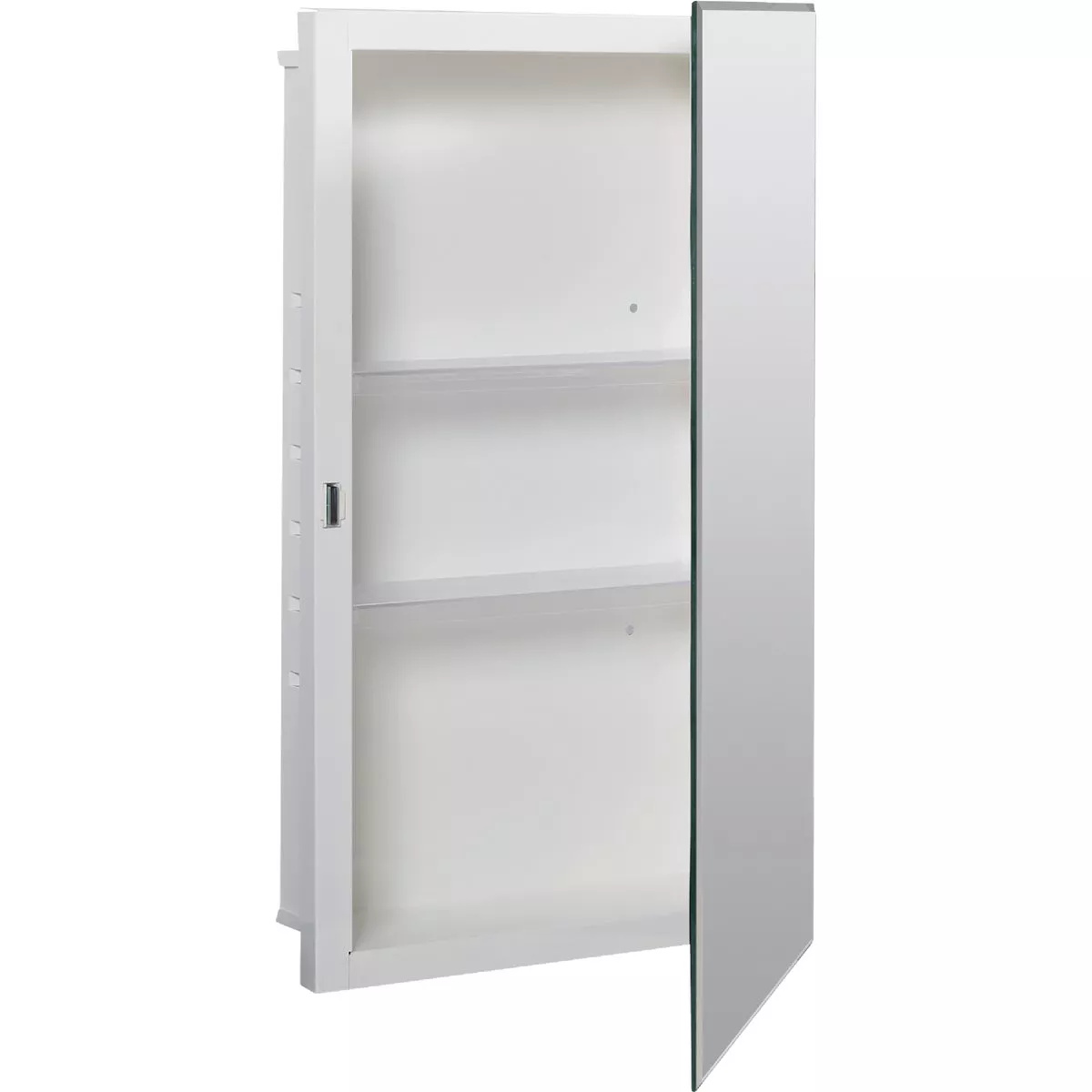 Zenith Zenna Home 16 In. W. x 26 In. H. x 4.5 In. D. Single Mirror Surface/Recess Mount Frameless Beveled Medicine Cabinet - photo 2