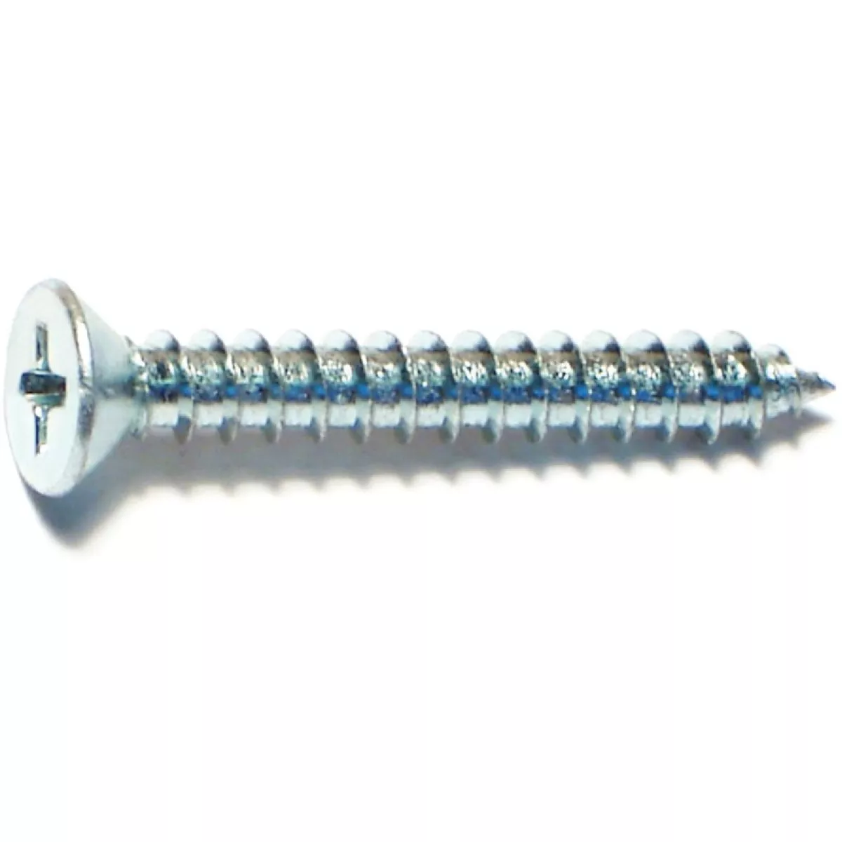 Midwest Fastener #8 x 1-1/4 In. Zinc Plated Steel Phillips Flat Head Sheet Metal Screws (10 Ct.)-