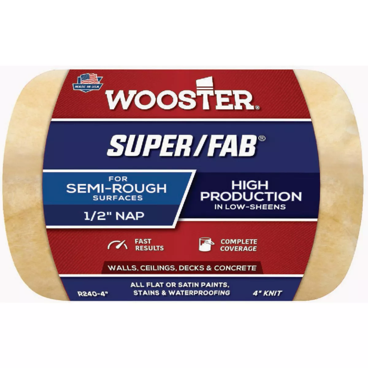 Wooster Super/Fab 4x1/2 Roller Cover