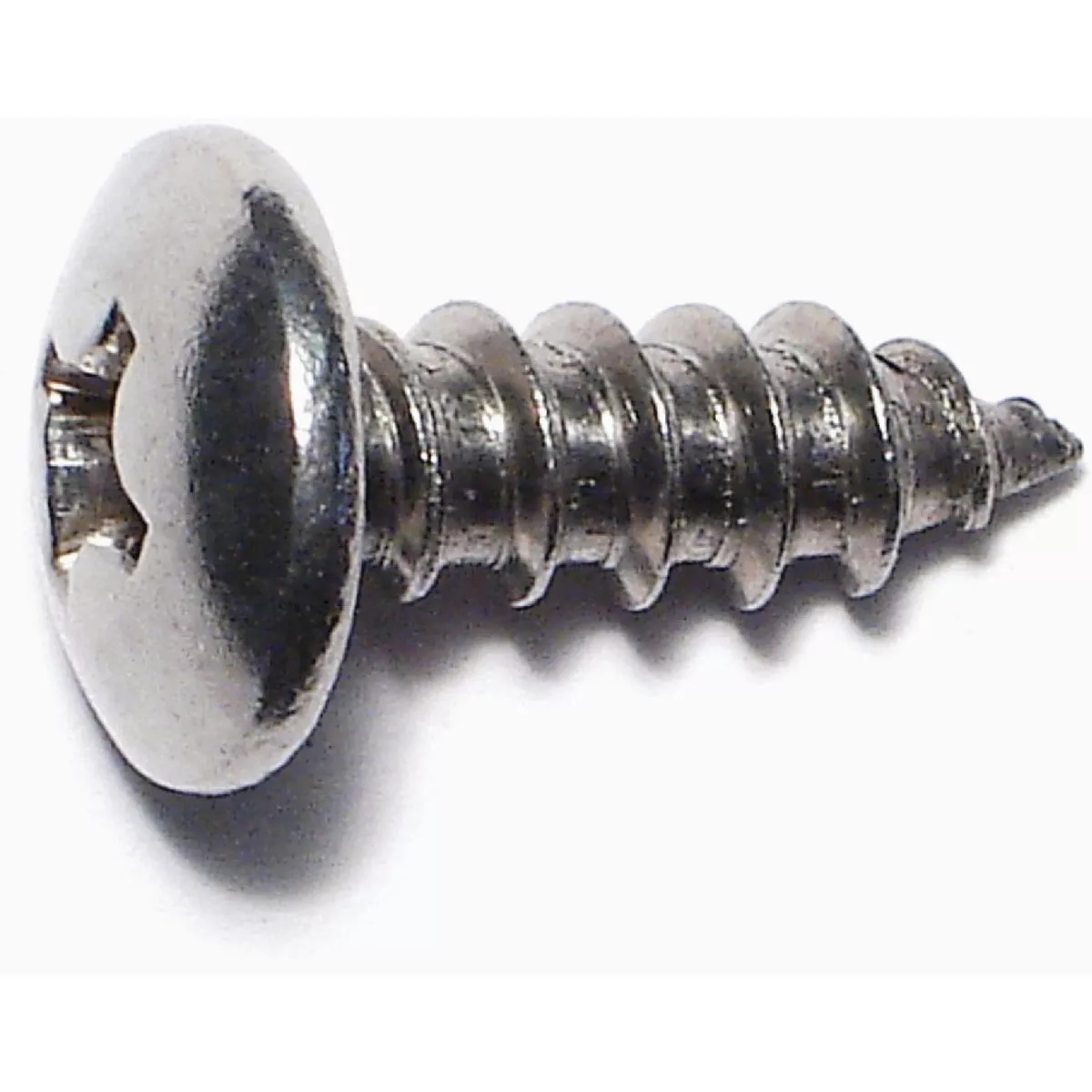 Midwest Fastener #14 x 3/4 In. 18-8 Stainless Steel Phillips Truss Head Sheet Metal Screws (12 Ct.)-