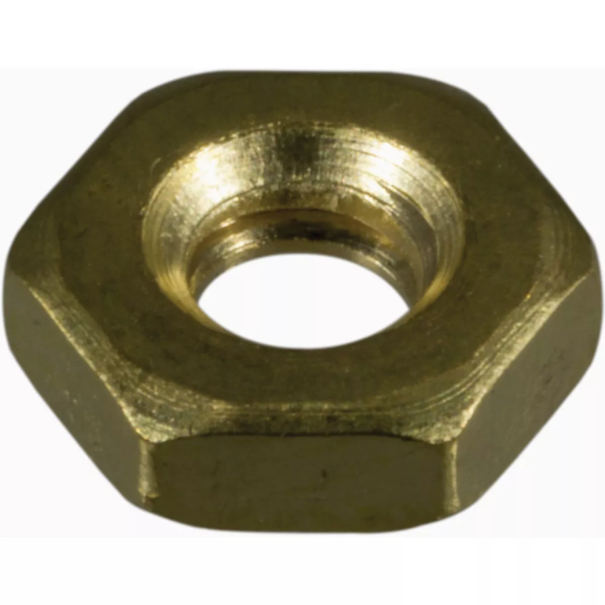 Midwest Fastener #10-24 Brass Coarse Thread Hex Machine Screw Nuts