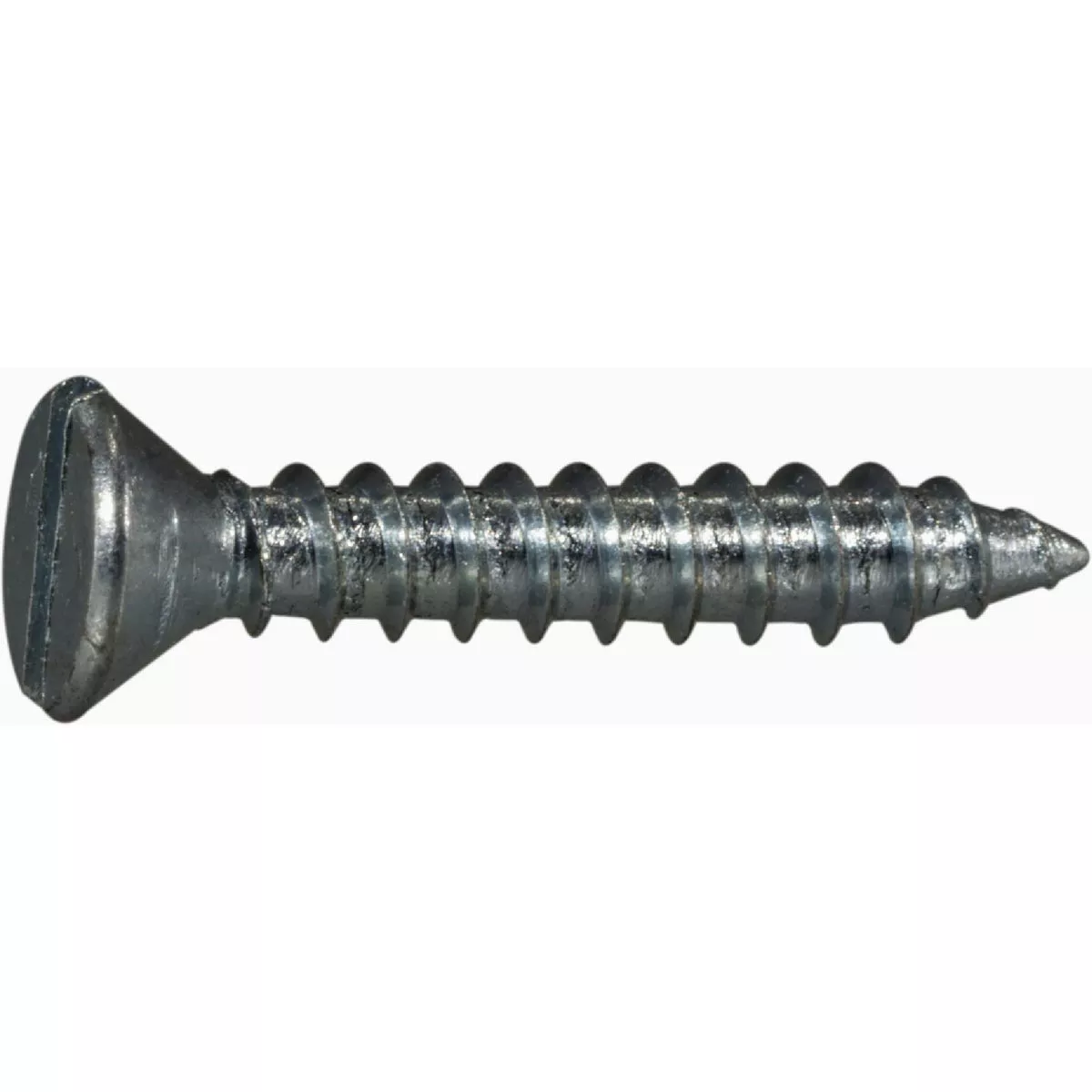 Midwest Fastener #6 x 3/4 In. Zinc Plated Steel Slotted Flat Head Sheet Metal Screws
