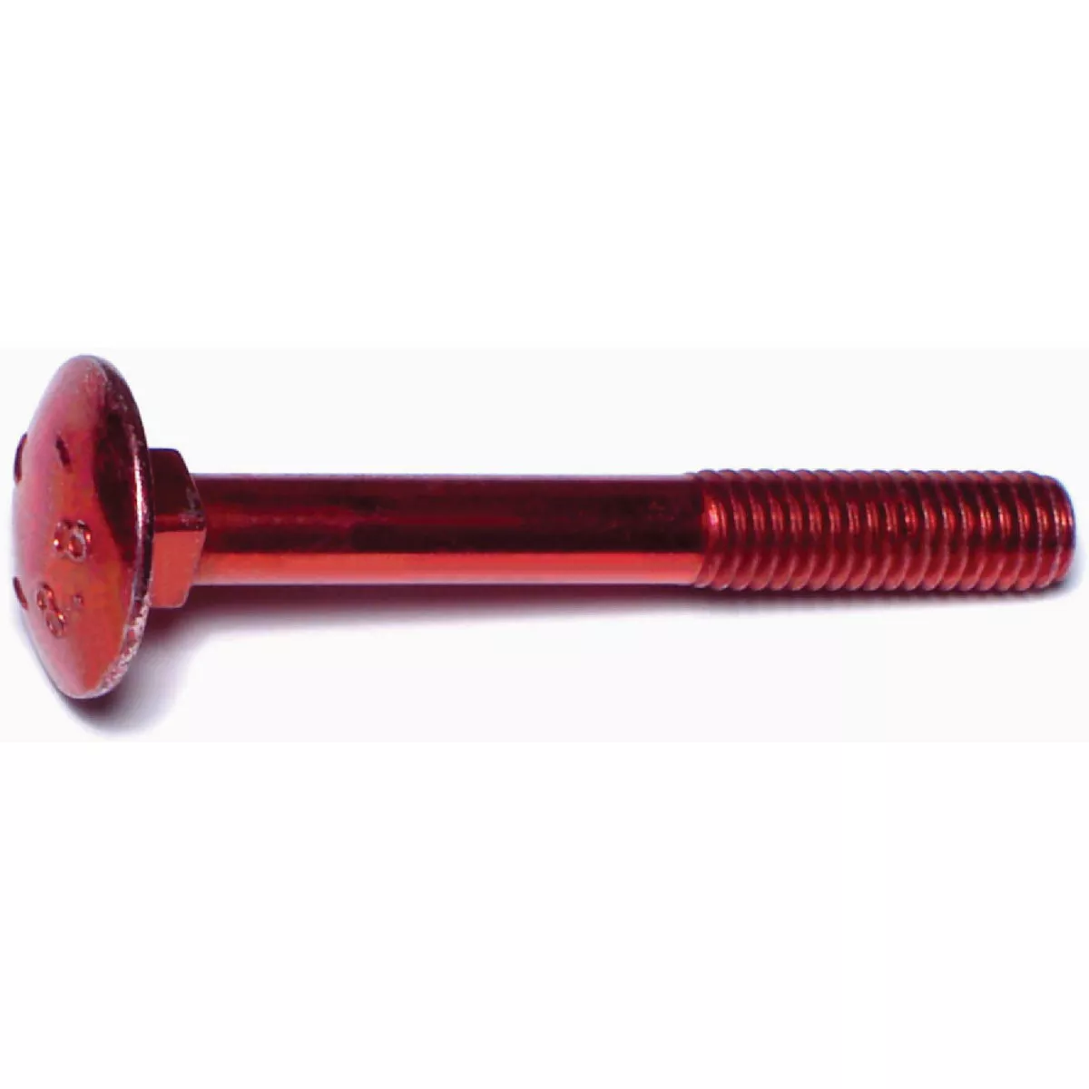 Midwest Fastener 6mm-1.0 x 50mm Zinc Plated Class 8.8 Steel Coarse Thread Carriage Bolt (5 Ct.)