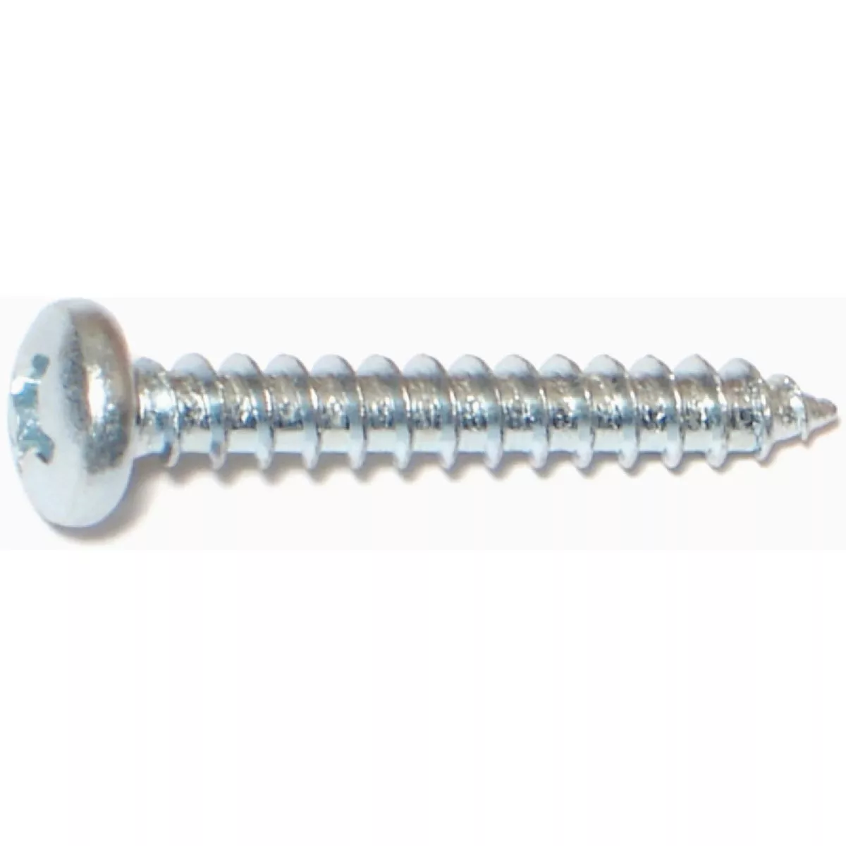 Midwest Fastener #12 x 1-1/2 In. Zinc Plated Steel Phillips Pan Head Sheet Metal Screws (100 Ct.)