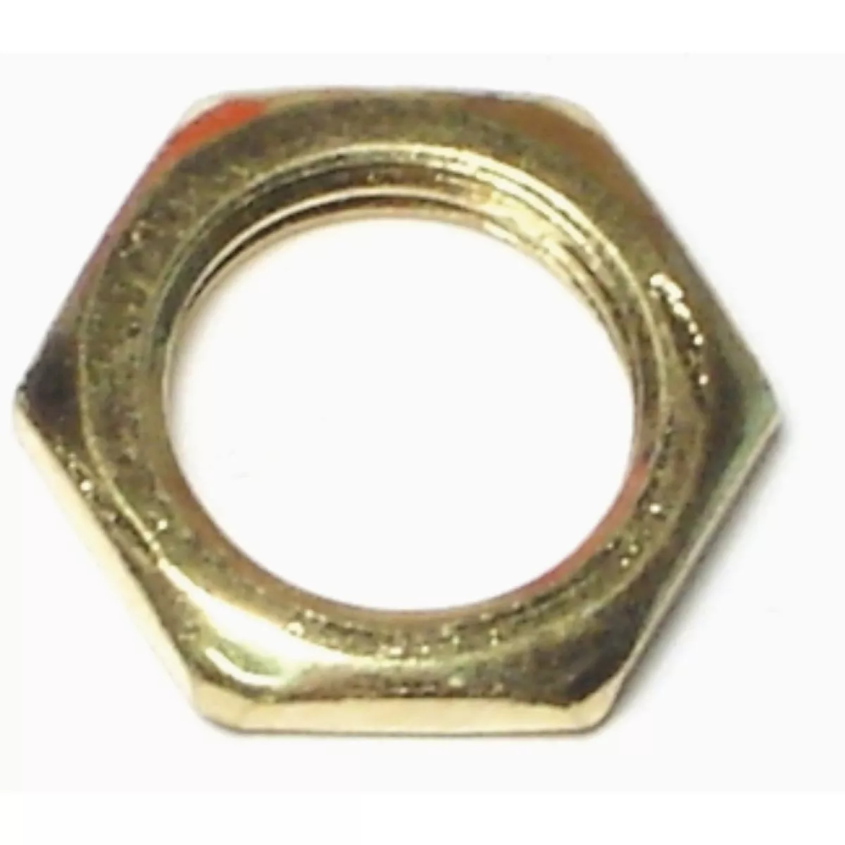 Midwest Fastener 1/4 In. x 11/16 In. Brass Lock Nuts