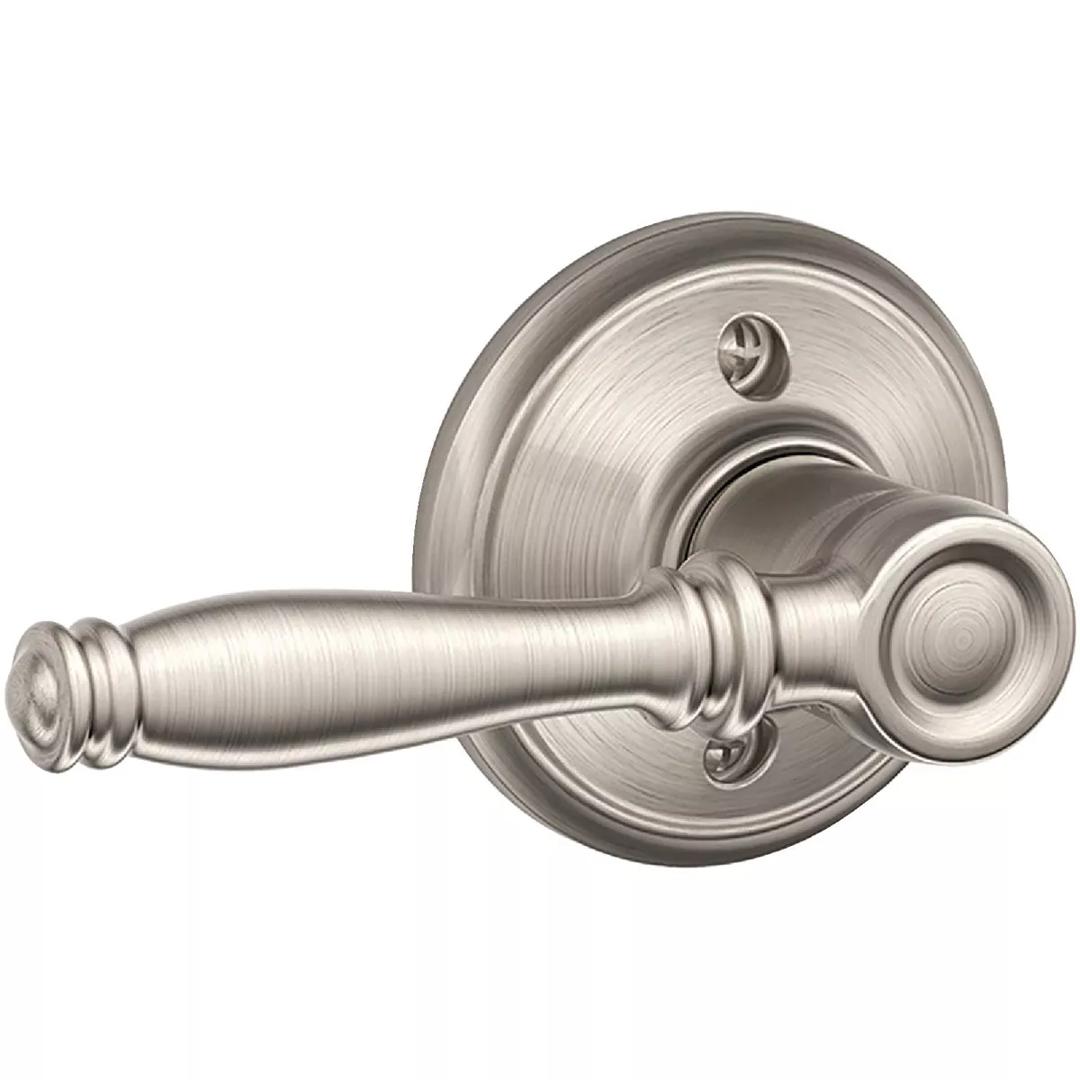 Birmingham Lever Dummy - Satin Nickel