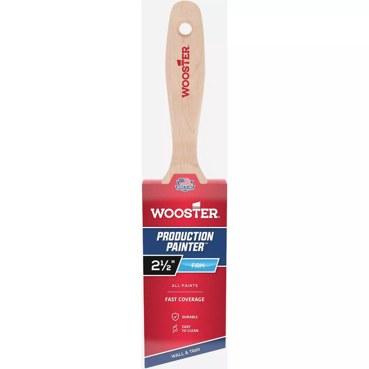 Wooster 2-1/2 In. Painter Production Angle Varnish Brush