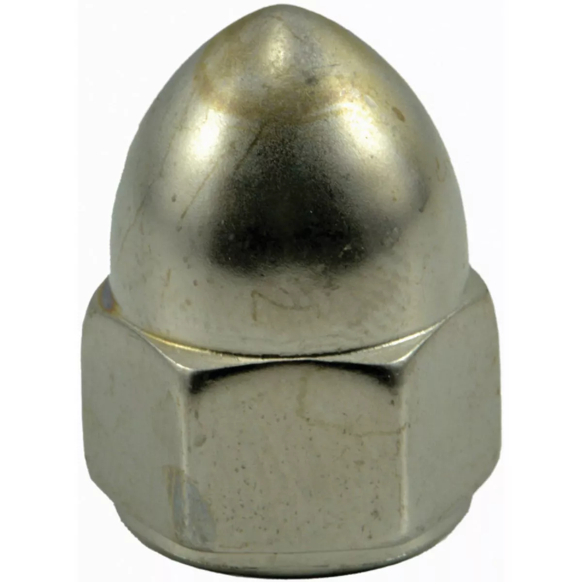 Midwest Fastener 5/16 In.-18 Polished 18-8 Stainless Steel Coarse Thread Acorn Cap Nuts