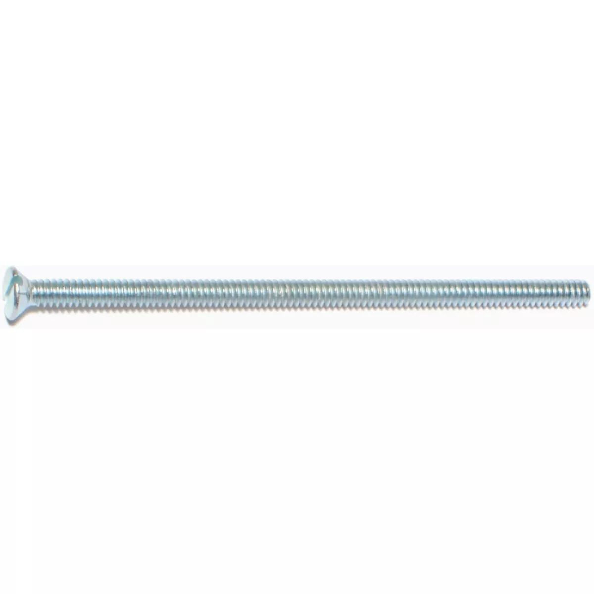 Midwest Fastener #6-32 x 3 In. Zinc Plated Steel Coarse Thread Slotted Flat Head Machine Screws (20 Ct.)