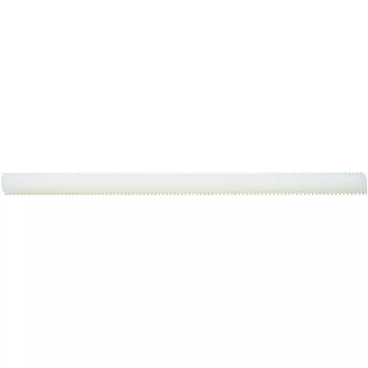 Midwest Fastener #10-32 x 6 In. Nylon Plastic Fine Thread Threaded Rod