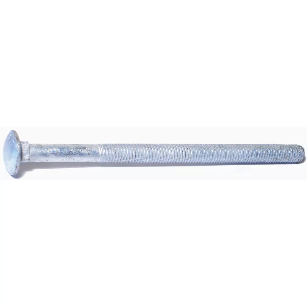Midwest Fastener 1/2 In.-13 x 8 In. Hot Dip Galvanized Grade 2 / A307 Steel Coarse Thread Carriage Bolt (13 Ct.)-