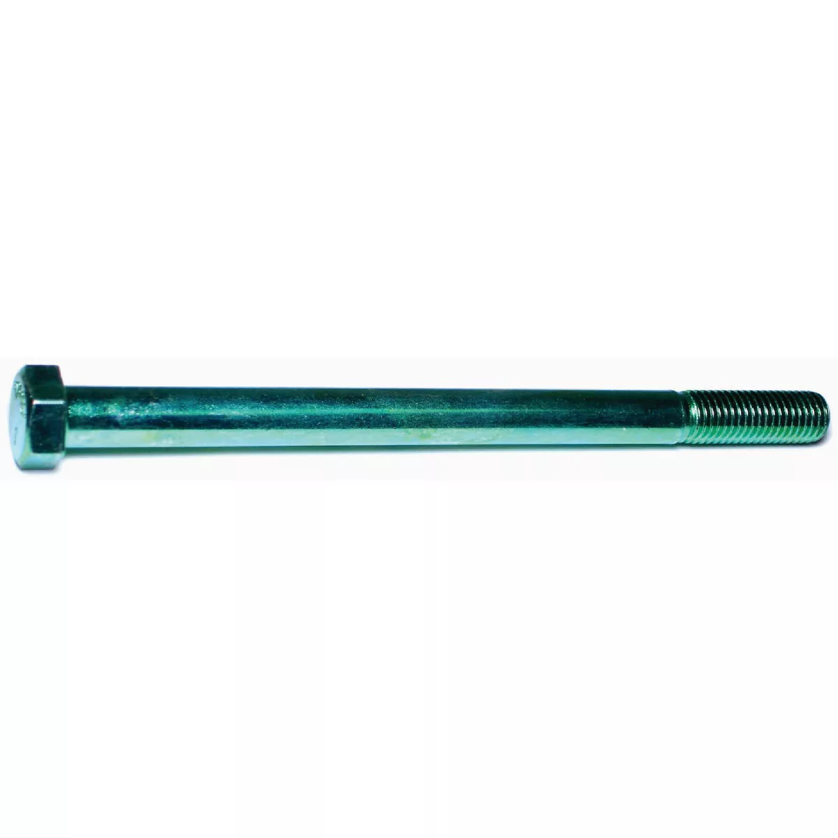 Midwest Fastener 5/8 In.-11 x 9 In. Green Rinsed Zinc Plated Grade 5 Steel Coarse Thread Hex Cap Screws-