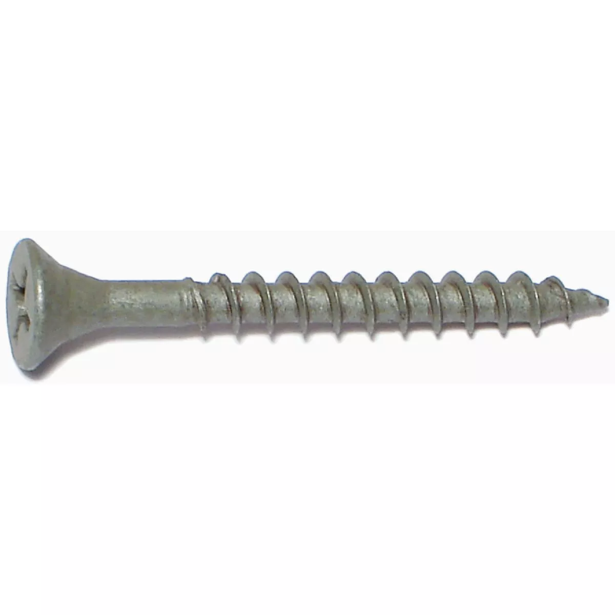 Midwest Fastener #7 x 1-5/8 In. Green Ruspert Coated Steel Phillips ...