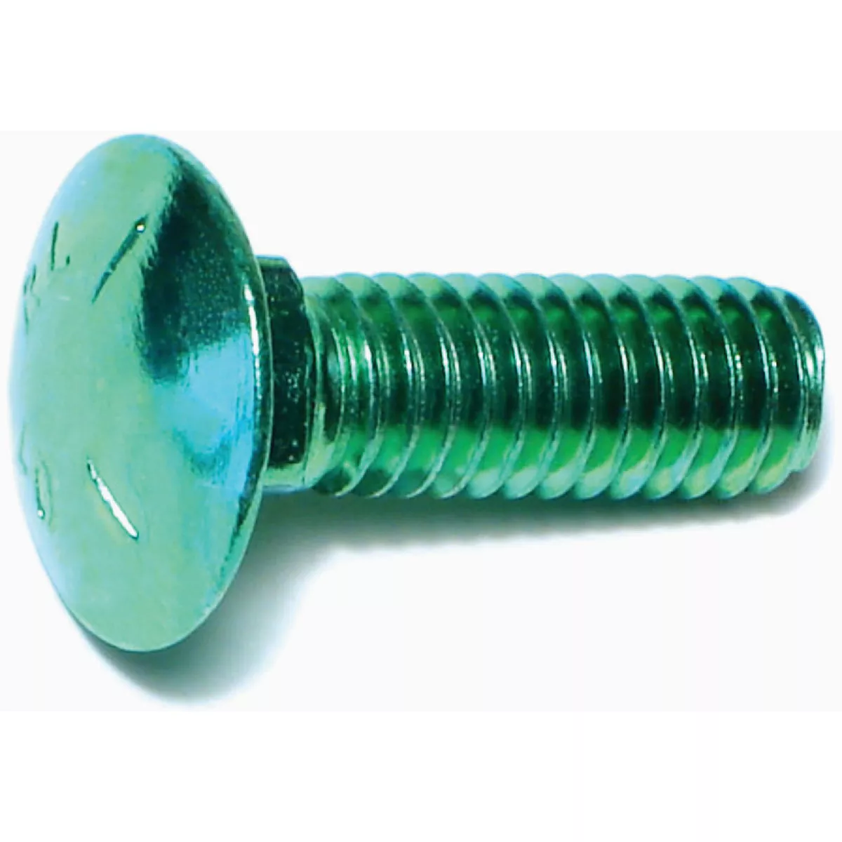 Midwest Fastener 5/16 In.-18 x 1 In. Green Rinsed Zinc Plated Grade 5 Steel Coarse Thread Carriage Bolt (171 Ct.)