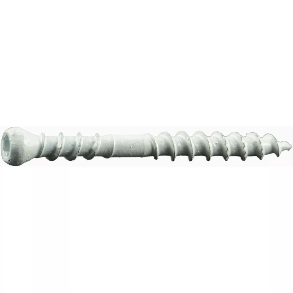 Midwest Fastener #8 x 1-5/8 In. White XL1500 Coated Steel Star Drive Composite Trim Head Saberdrive Deck Screws