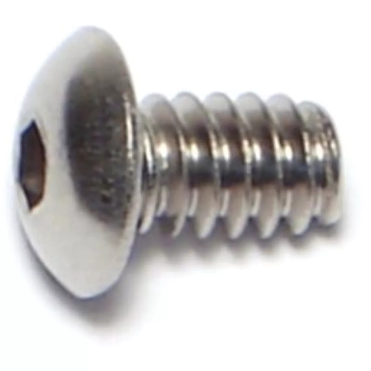 Midwest Fastener #6-32 x 1/4 In. 18-8 Stainless Steel Coarse Thread Button Head Socket Cap Screws