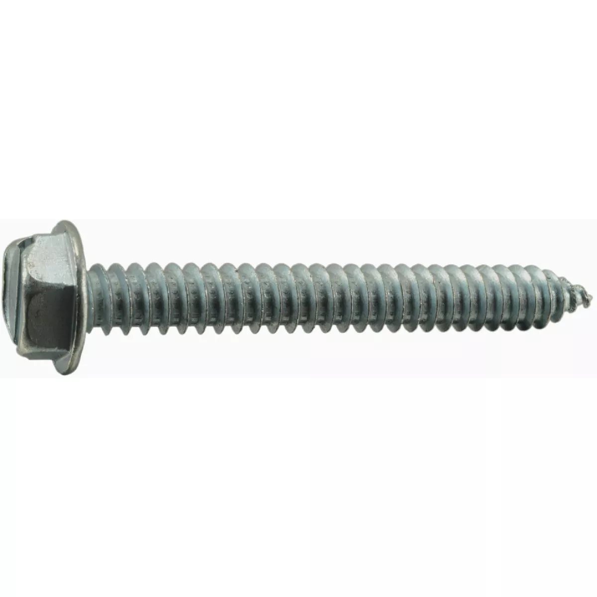 Midwest Fastener 5/16 In. x 2-1/2 In. Zinc Plated Steel Slotted Hex Washer Head Sheet Metal Screws (5 Ct.)