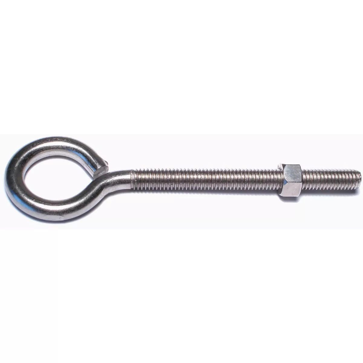 Midwest Fastener 3/8 In.-16 x 6 In. 18-8 Stainless Steel Coarse Thread Eye Bolts with Nuts (3 Ct.)