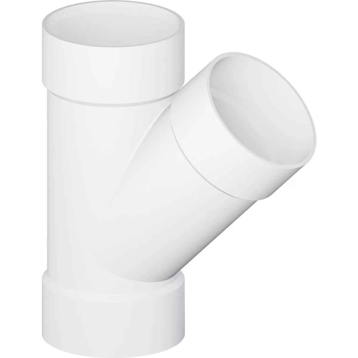 Tigre SDR 35 4" Sewer and Drain PVC Wye HXHXH