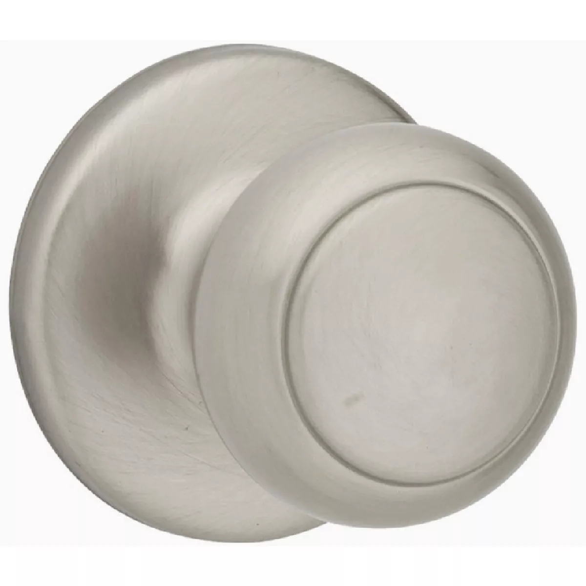 Kwikset Cove Knob Passage - Satin Nickel
