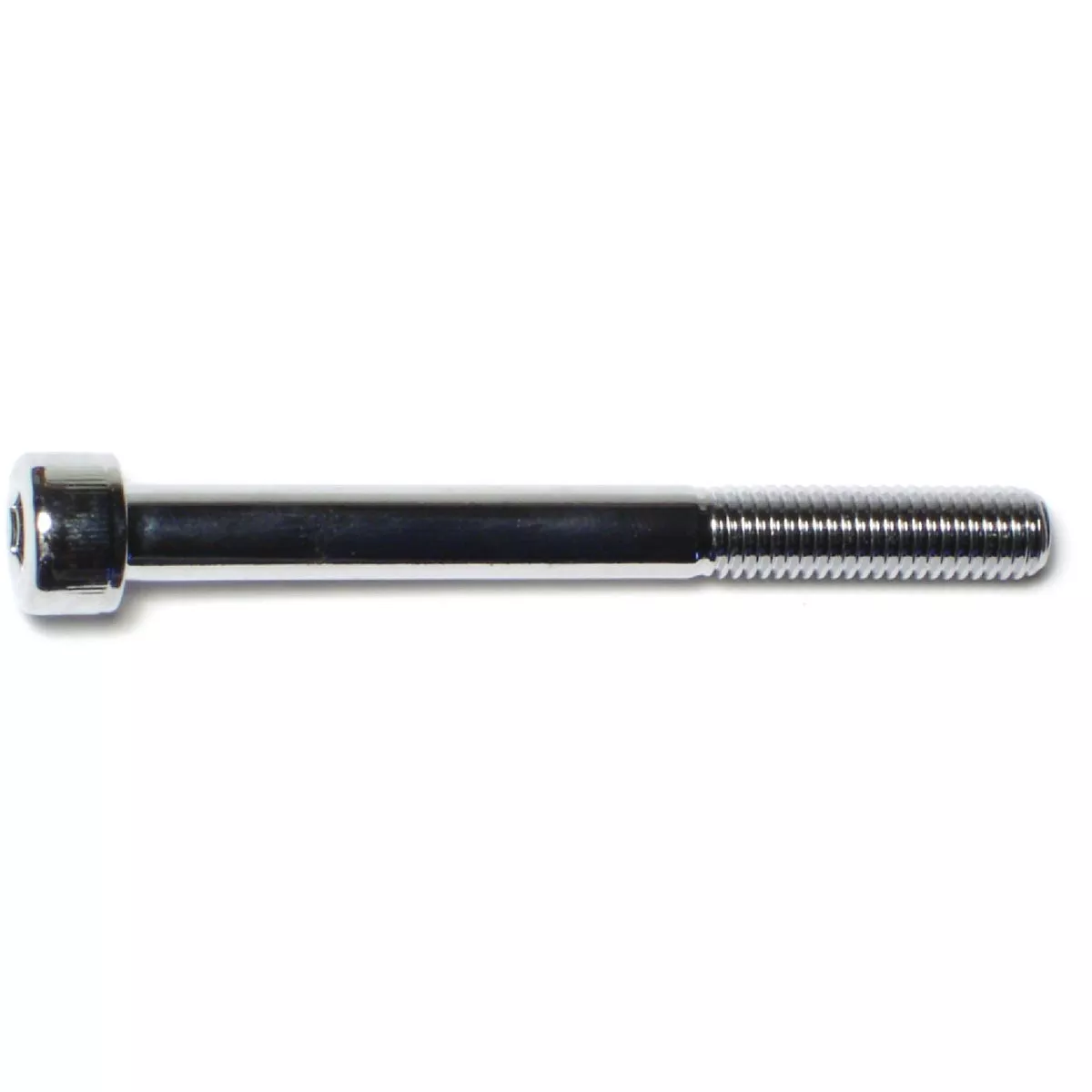 Midwest Fastener 8mm-1.25 x 80mm Chrome Plated Class 12.9 Steel Coarse Thread Knurled Head Hex Socket Cap Screws (3 Ct.)-