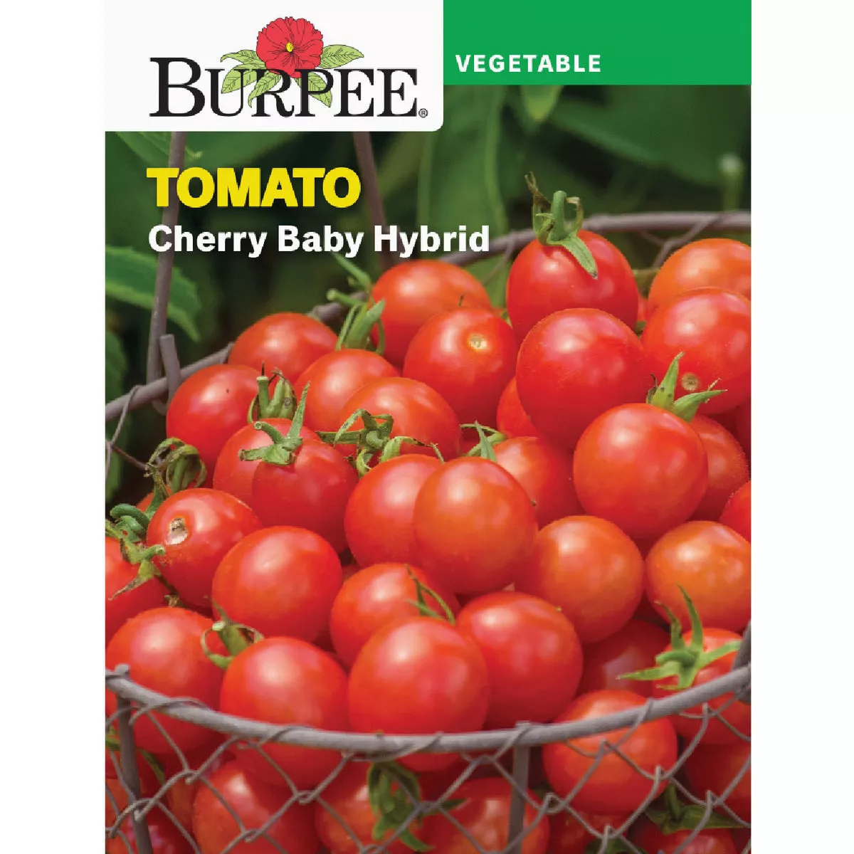 Burpee Tomato Cherry Baby Hybrid Seed Packet