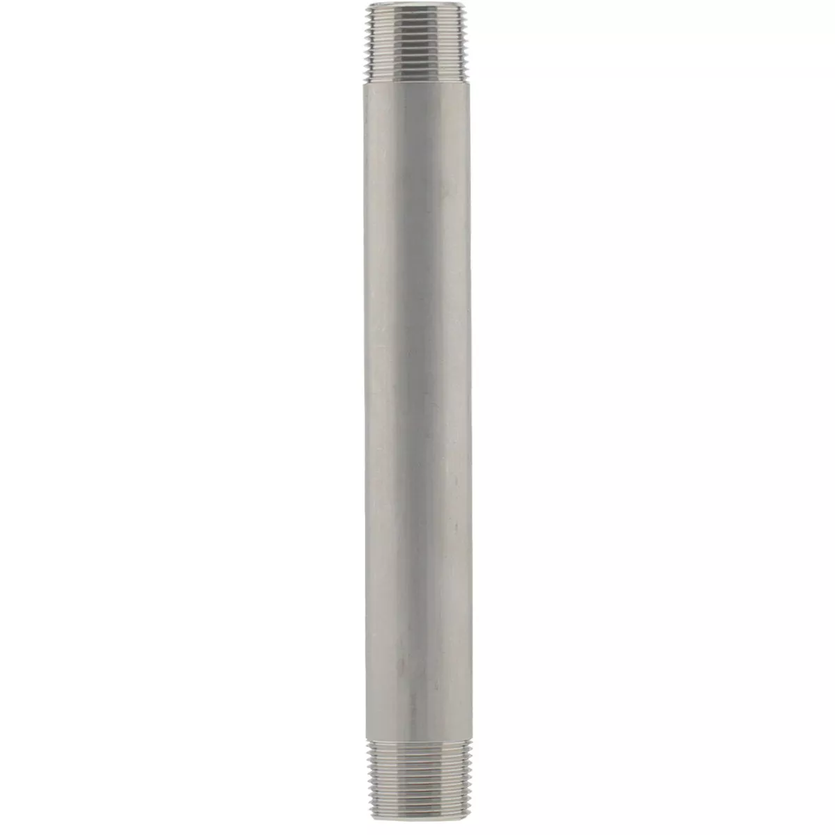 PLUMB-EEZE 1 In. MIP x 10 In. Stainless Steel Nipple-
