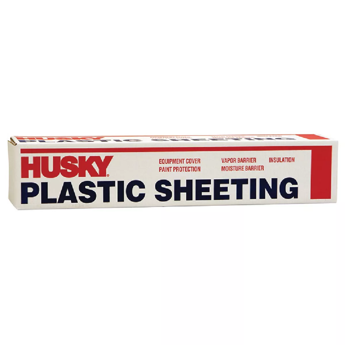 Husky 12 Ft. x 100 Ft. Black 4 mil Plastic Sheeting, 340-950